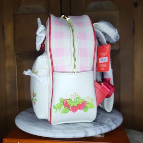 NWT Bioworld Strawberry Shortcake Backpack - Picture 7 of 14